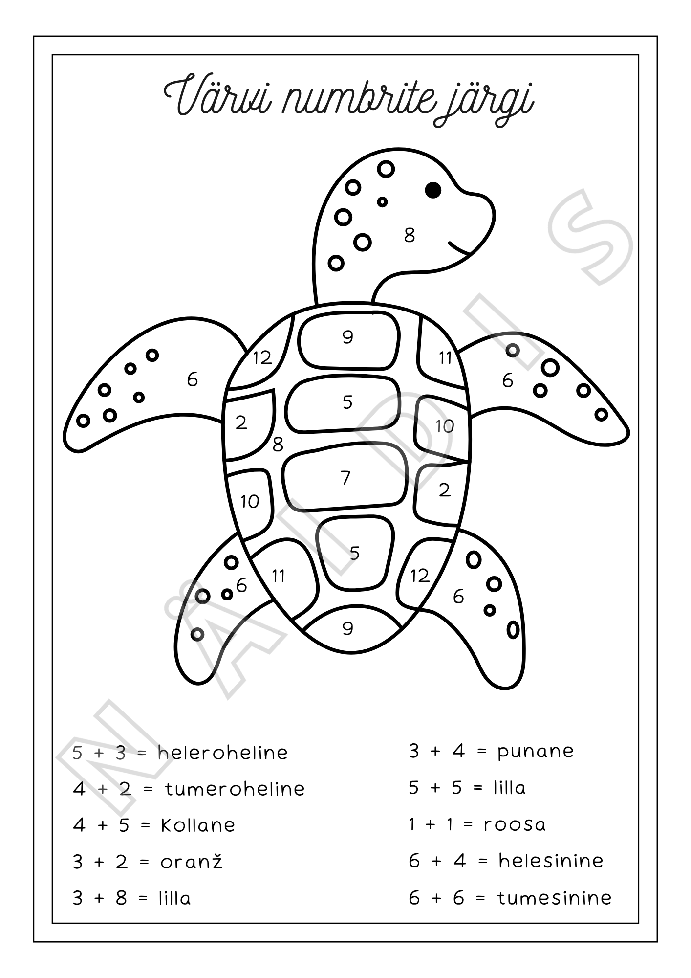 Ookeani õppekomplekt (prinditav PDF)