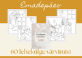 Emadepäeva värvimislehed (60 lk, prinditav PDF)