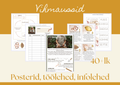 Vihmaussi õppematerjalide komplekt (40+ lehte, prinditav PDF)