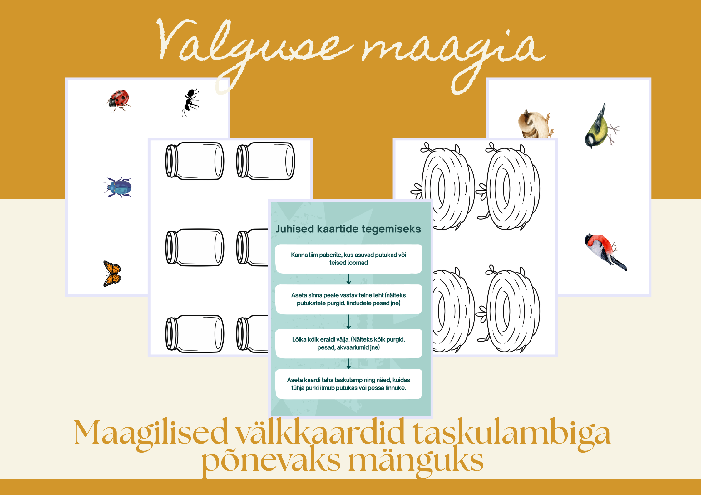 Valguse maagia – taskulambi õppemäng lastele (PDF)