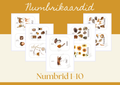Numbrikaardid 1–10 (prinditav PDF)